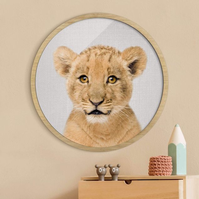 Cuadros león Baby Lion Luca
