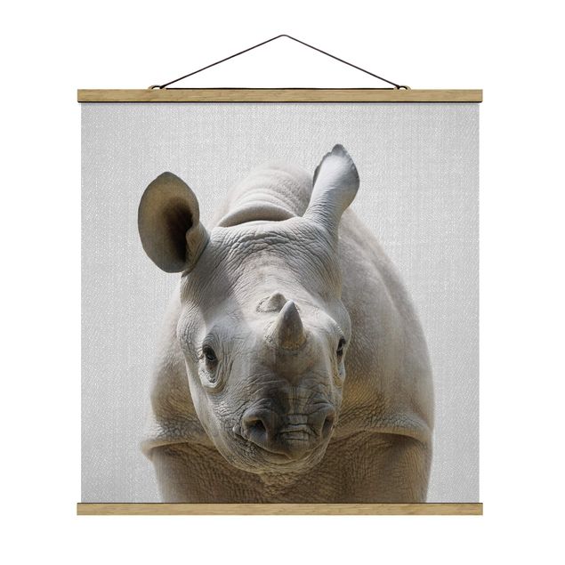Cuadros modernos y elegantes Baby Rhinoceros Nina