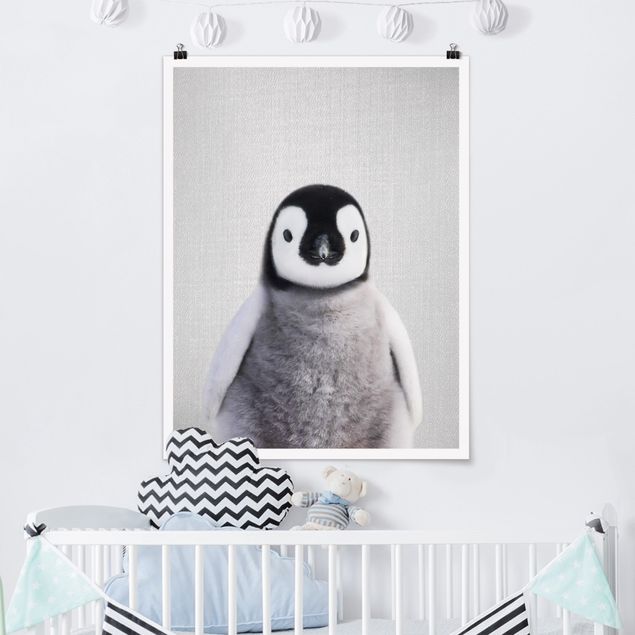Decoración habitacion bebé Baby Penguin Pepe