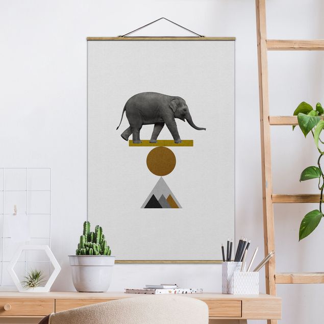 Decoración cocina Art Of Balance Elephant