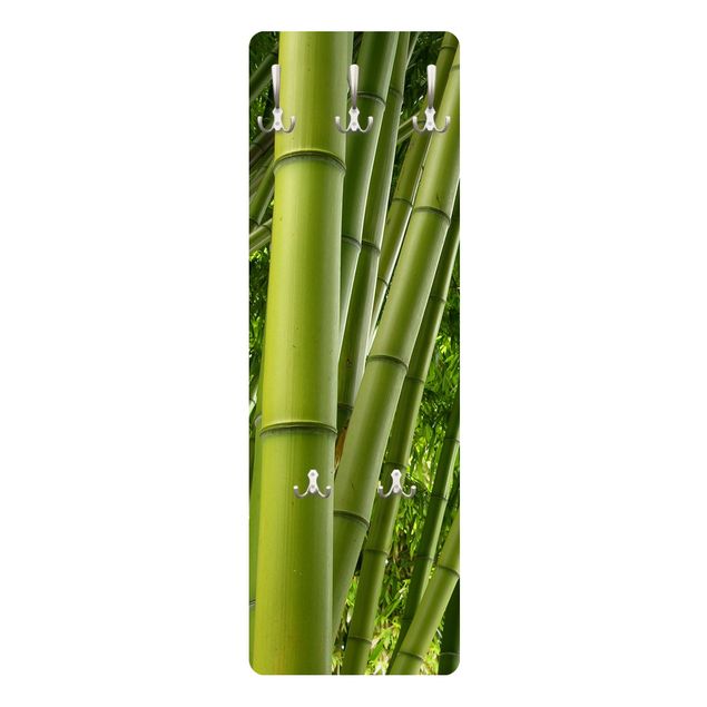 Percha pared Bamboo Trees