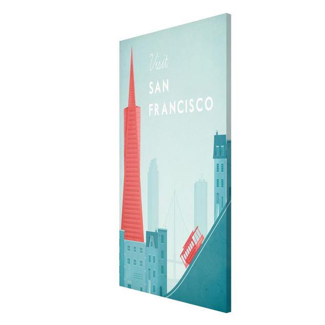 Reproducciónes de cuadros Travel Poster - San Francisco
