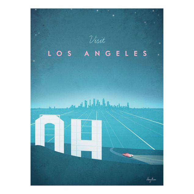 Cuadros arquitectura Travel Poster - Los Angeles