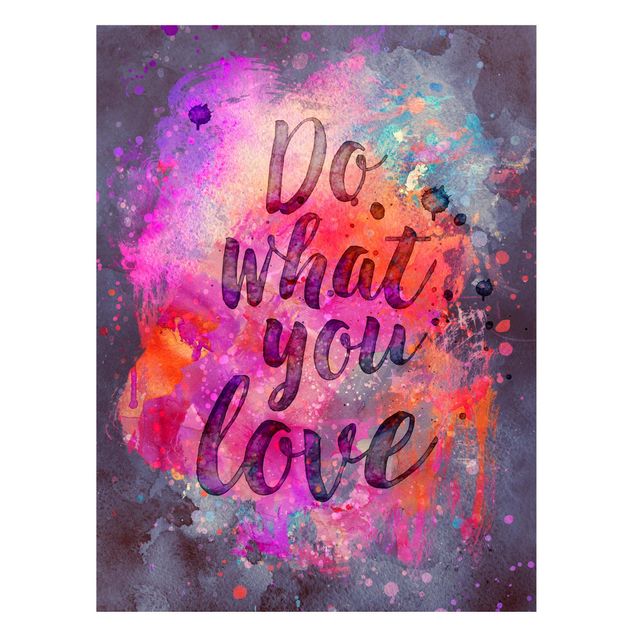 Tableros magnéticos frases Colourful Explosion Do What You Love