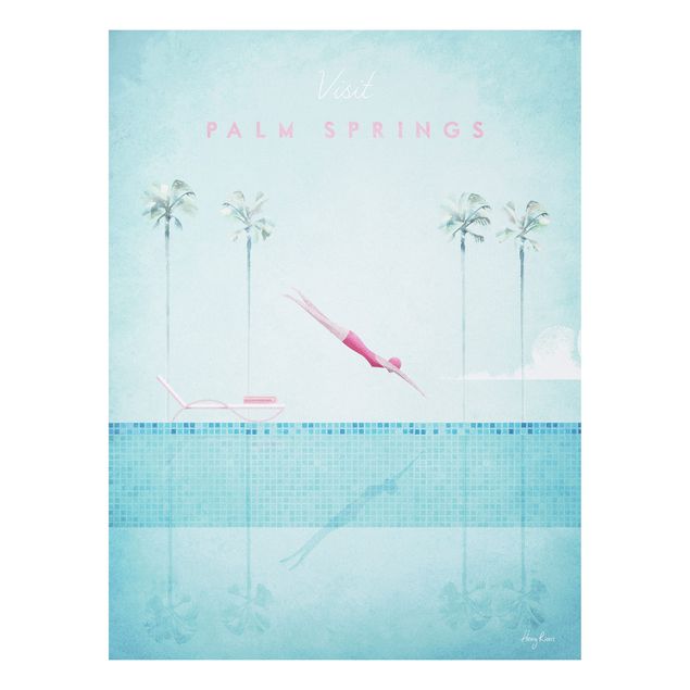 Cuadros de ciudades Travel Poster - Palm Springs