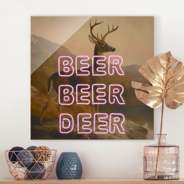 Cuadros ciervos Beer Beer Deer
