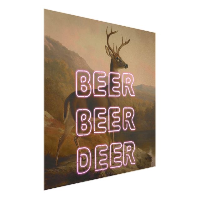 Cuadros famosos Beer Beer Deer