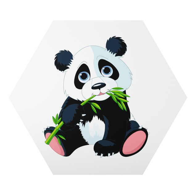 Cuadros modernos Nibbling Panda
