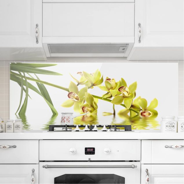 Decoración de cocinas Elegant Orchid Waters