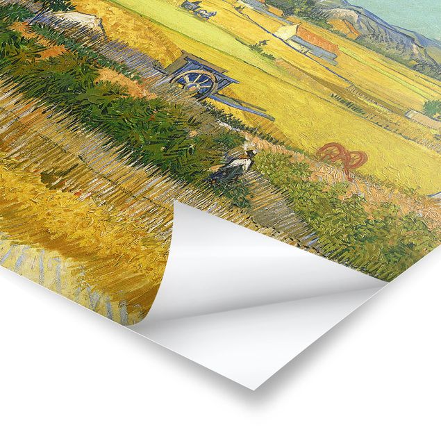 Cuadro con paisajes Vincent Van Gogh - The Harvest