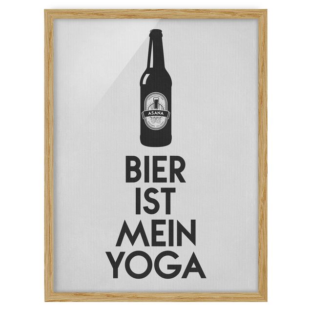Reproducciónes de cuadros Bier Ist Mein Yoga