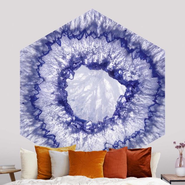 Decoración de cocinas Blue Purple Crystal