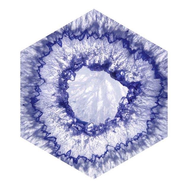 Papel pintado Blue Purple Crystal