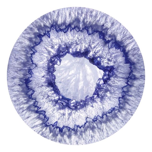 Papel pintado moderno Blue Purple Crystal