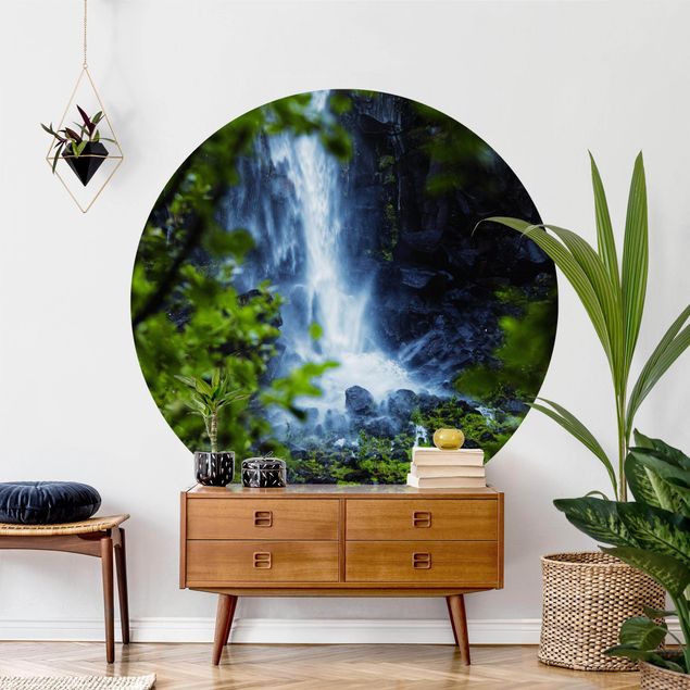Papeles pintados modernos View Of Waterfall