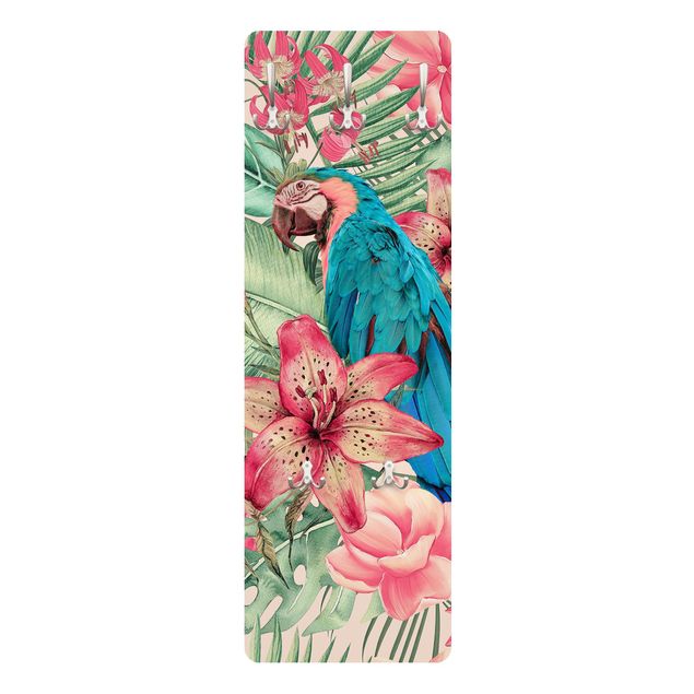 Cuadros Haase Floral Paradise Tropical Parrot