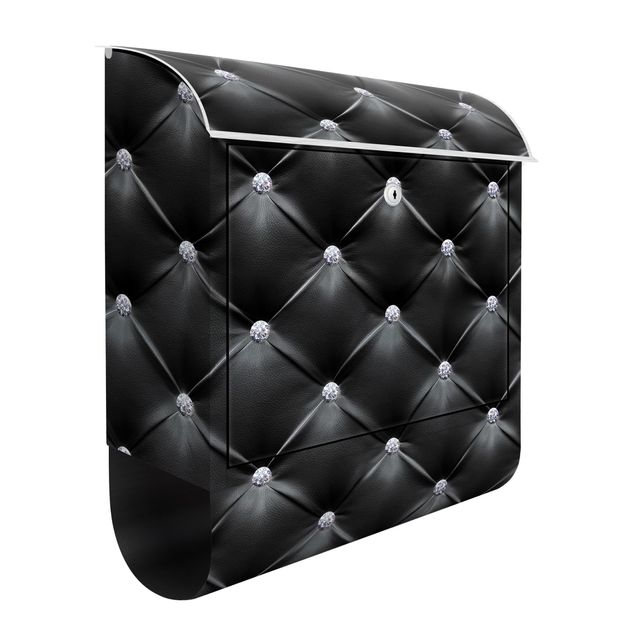 Buzón negro Diamond Black Luxury