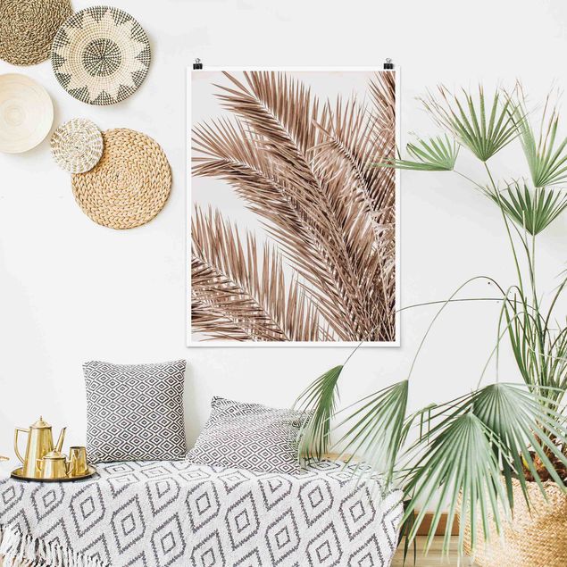 Cuadro con paisajes Bronze Coloured Palm Fronds