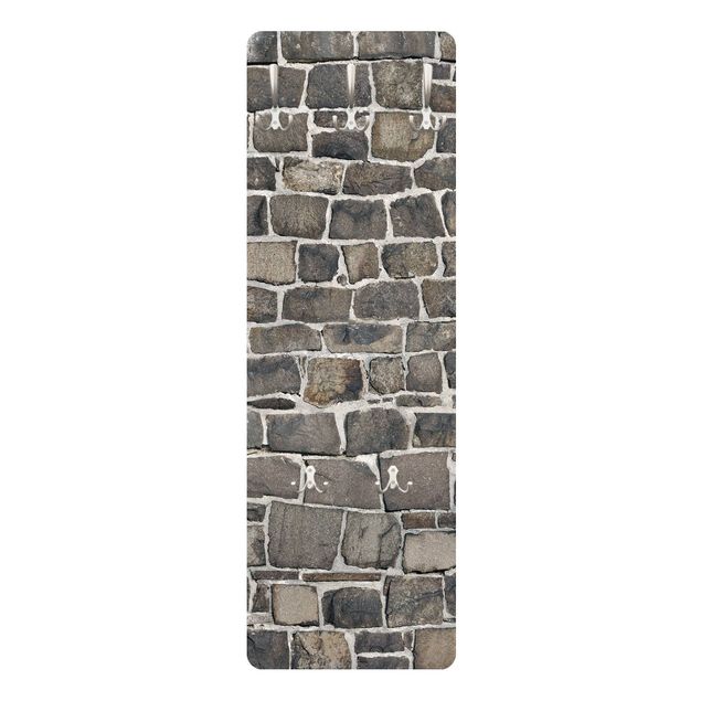 Percheros de pared marrones Quarry Stone Wallpaper Natural Stone Wall