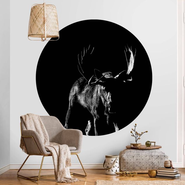 Papel pintado salón moderno Bull In The Dark