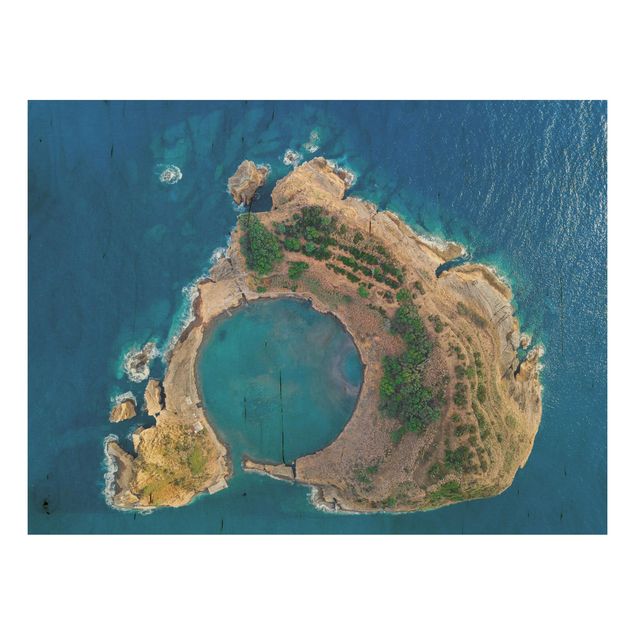 Decoración cocina Aerial View - The Island Of Vila Franca Do Campo