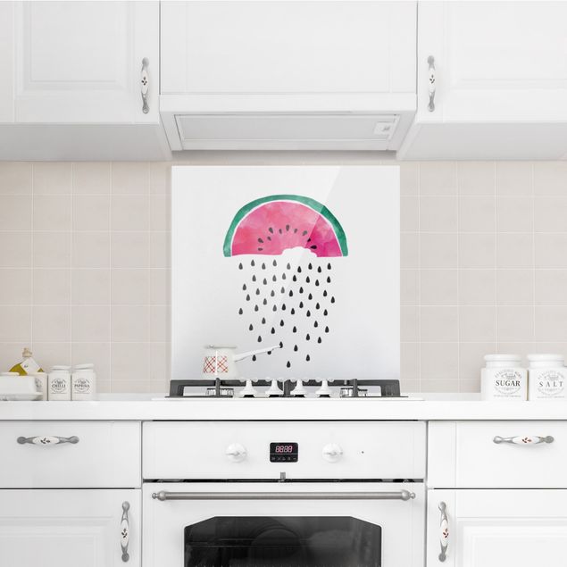 panel-antisalpicaduras-cocina Watermelon Rain