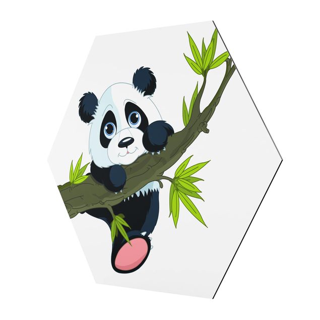 Cuadros modernos y elegantes Climbing Panda
