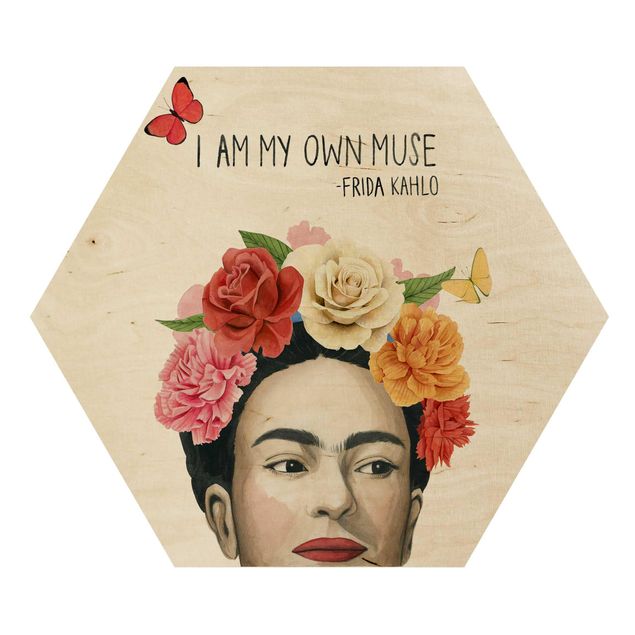 cuadro hexagonal Frida's Thoughts - Muse