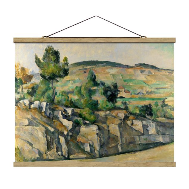 Láminas cuadros famosos Paul Cézanne - Hillside In Provence