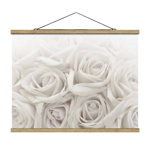 Cuadros románticos White Roses
