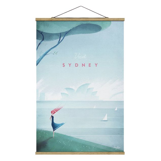 Cuadros playa Travel Poster - Sidney