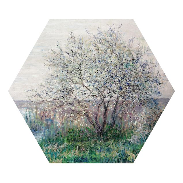 Cuadros de árboles para salón Claude Monet - Spring in Vétheuil