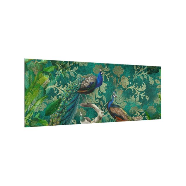 Cuadros Haase Shabby Chic Collage - Noble Peacock II