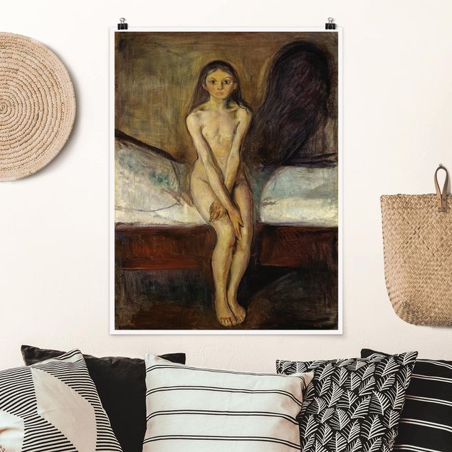 Cuadros Expresionismo Edvard Munch - Puberty