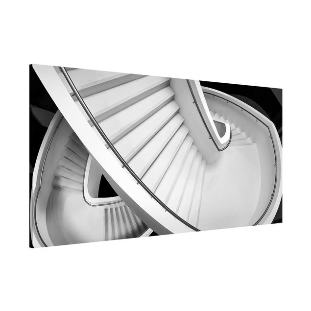 Decoración cocina Black And White Architecture Of Stairs