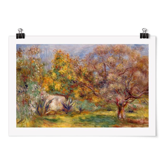 Estilos artísticos Auguste Renoir - Olive Garden