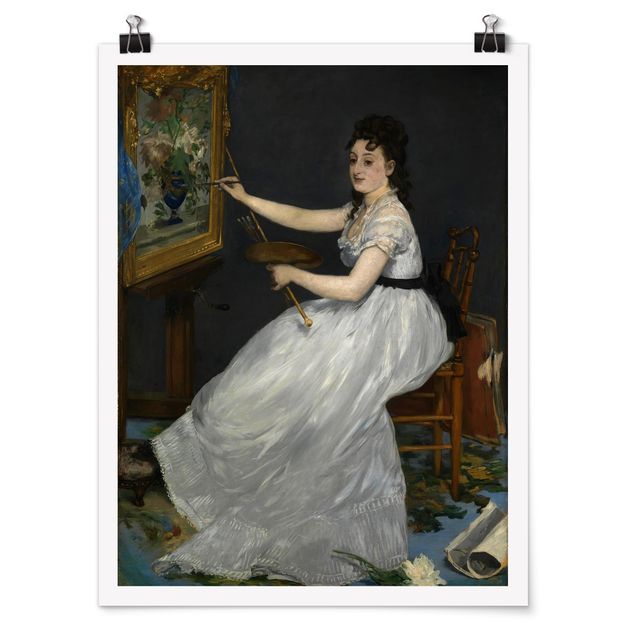 Estilos artísticos Edouard Manet - Eva Gonzalès