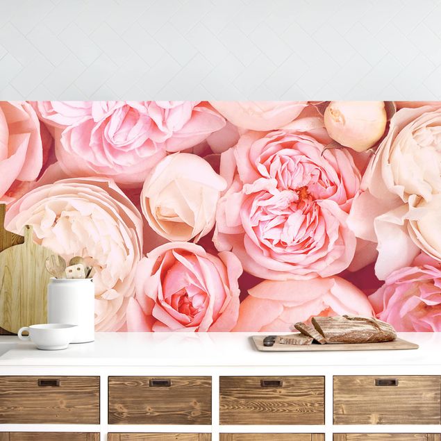 Decoración de cocinas Roses Rosé Coral Shabby