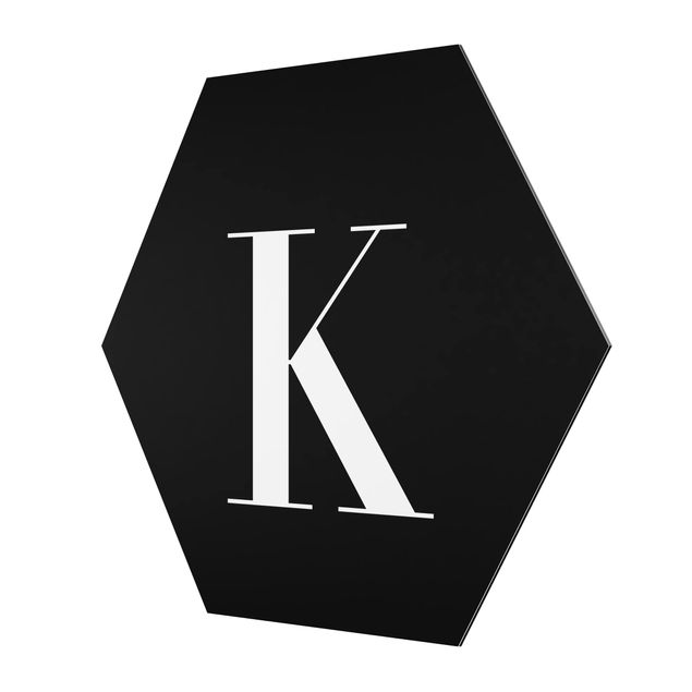 Cuadros Letter Serif Black K