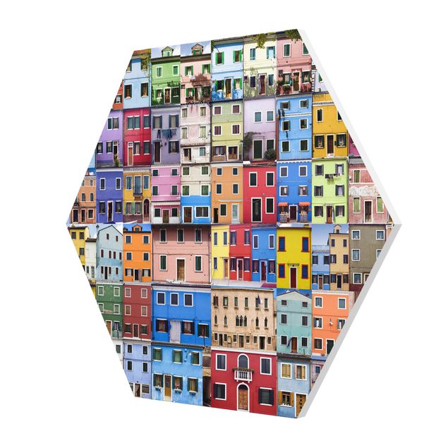 Cuadro multicolor Venetian Homes