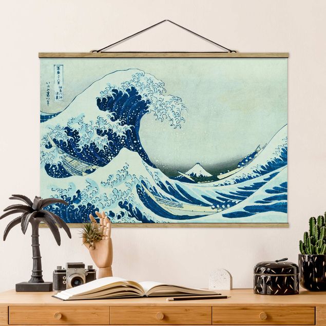Decoración cocina Katsushika Hokusai - The Great Wave At Kanagawa