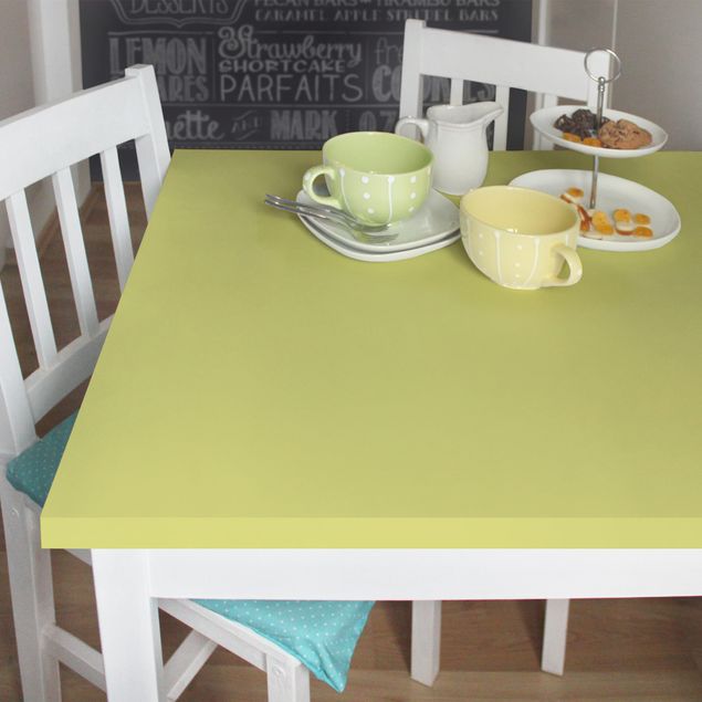 Papel adhesivo para muebles verde Pastel Green