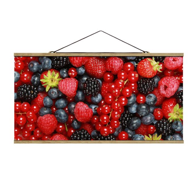 Cuadro rojo Fruity Berries
