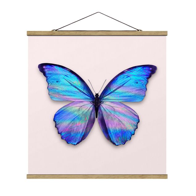 Láminas de cuadros famosos Holographic Butterfly
