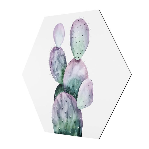 Cuadros Cactus In Purple II