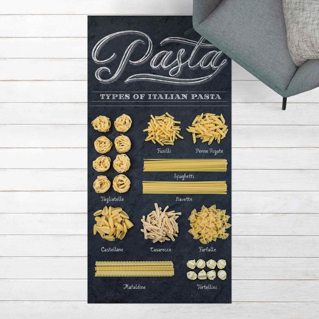 Alfombras para exterior Italian Pasta Varieties