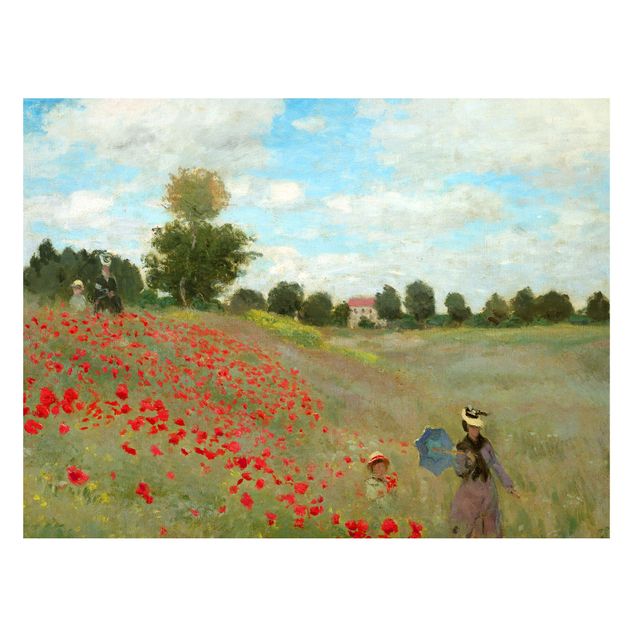 Cuadros Impresionismo Claude Monet - Poppy Field Near Argenteuil