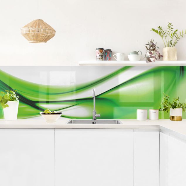 revestimiento pared cocina Green Touch