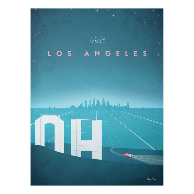 Cuadros ciudades Travel Poster - Los Angeles