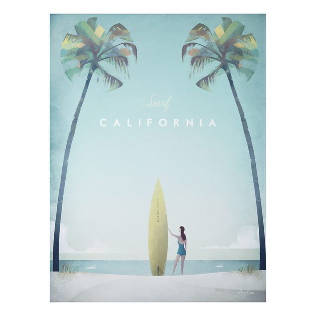 Cuadros de paisajes naturales  Travel Poster - California